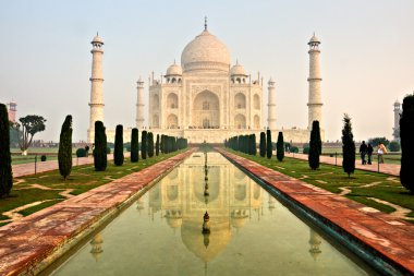 Taç mahal, agra, Hindistan.