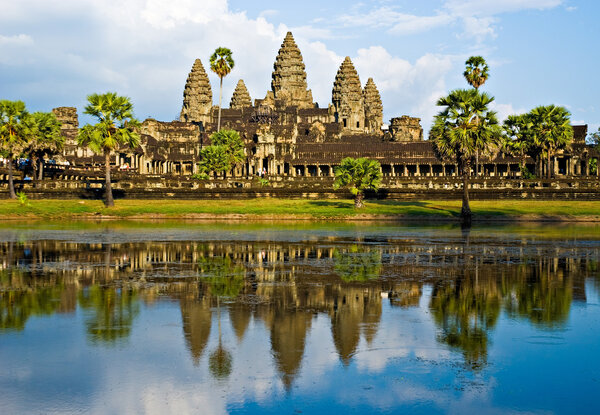 Angkor Wat before sunset, Cambodia.