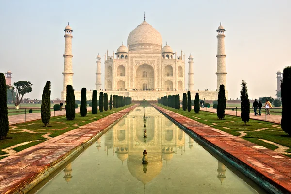 Taj Mahal, Agra, Indien. — Stockfoto