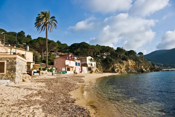Spiaggia di Forno, Isola d'Elba . — Foto Stock