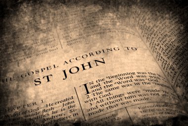 Bible New Testament St. John clipart