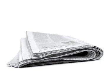 Newspaper Rolled Up clipart