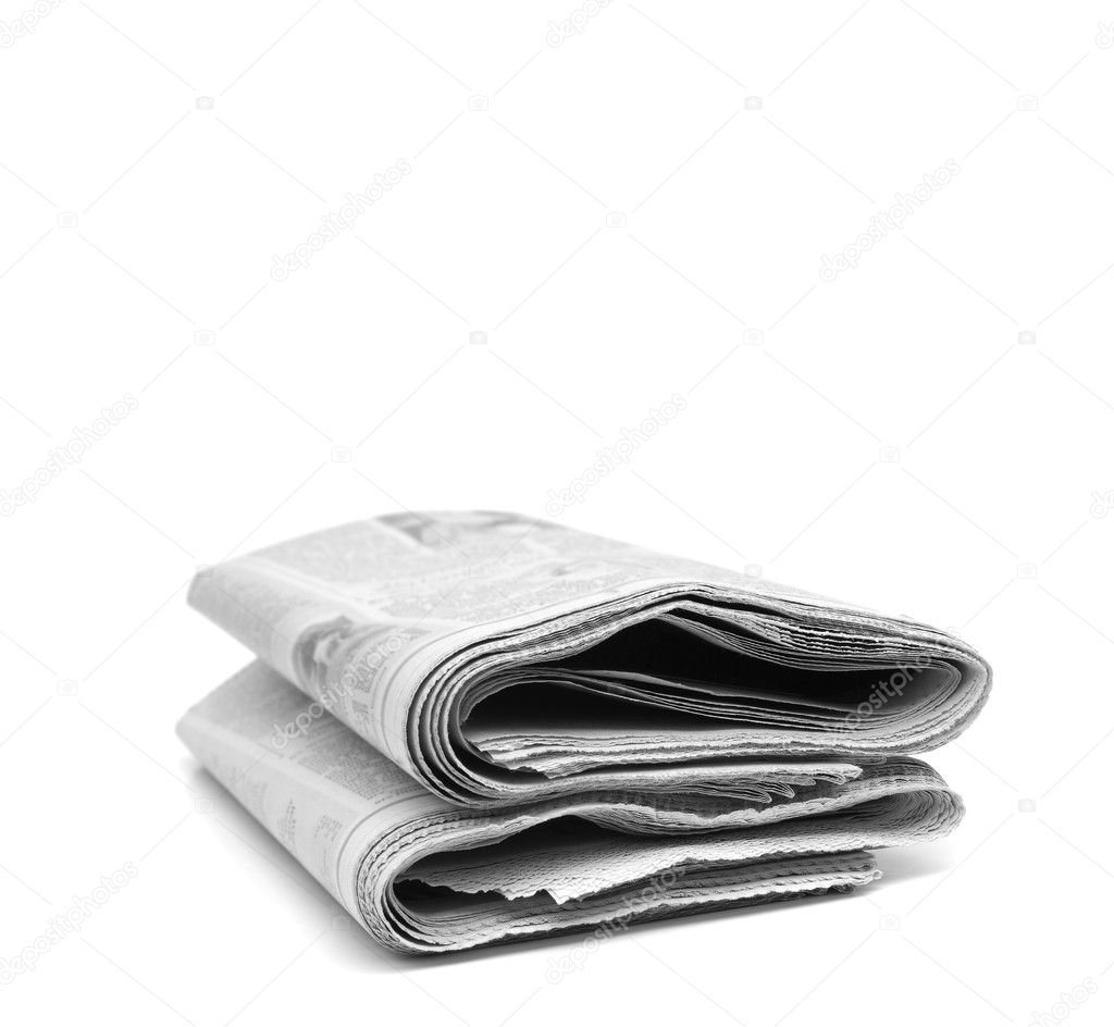Newspaper Rolled Up — Stock Photo © eric1513 2350298