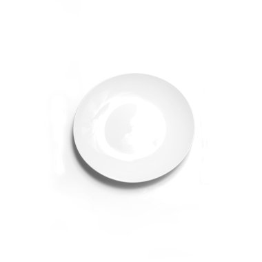 White Plate clipart