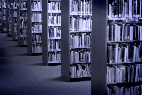 Bücher aus der Bibliothek — Stockfoto