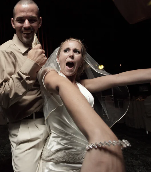Dans düğün çifti — Stok fotoğraf
