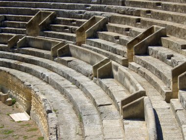 Roman theatre clipart