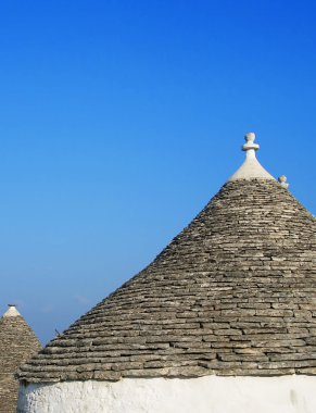 geleneksel evlerde puglia, İtalya