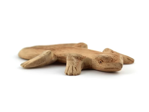 stock image Wooden gecko