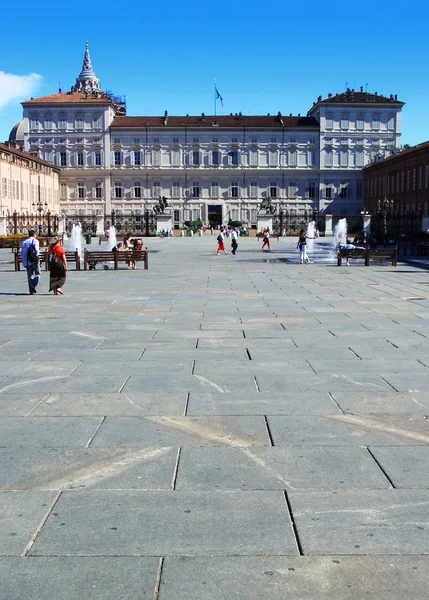 Königspalast von Turin — Stockfoto