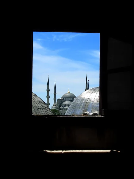 De blauwe moskee in Istanbul — Stockfoto