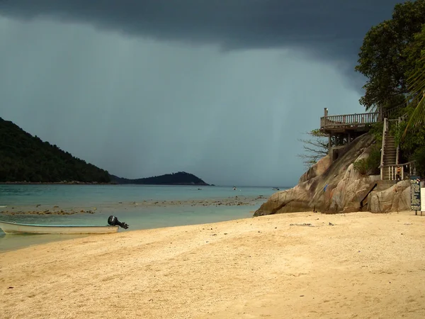 Se acerca la tormenta, islas de Perhentian — Foto de Stock
