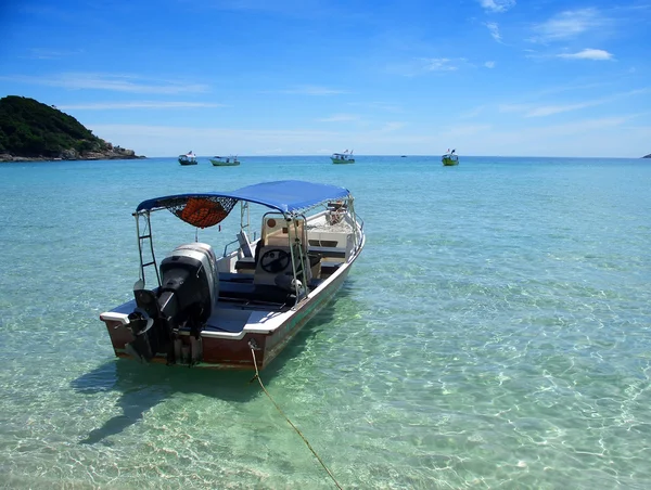 Båt, perhentian öarna — Stockfoto