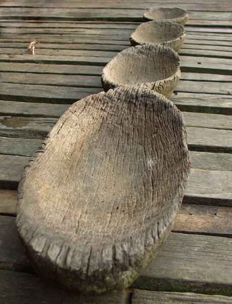 Wooden bowls