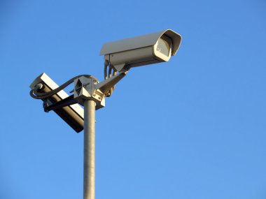 Surveillance cams clipart