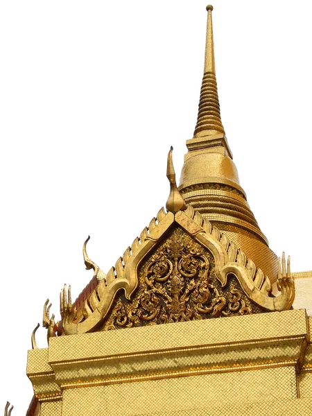 Izolované thajské chedi — Stock fotografie