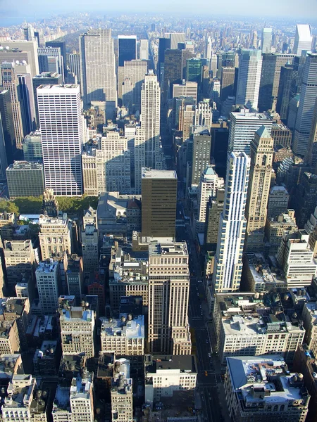 5. Avenue von oben, New York — Stockfoto