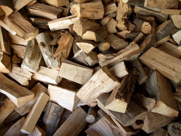 Pedaços de madeira — Fotografia de Stock