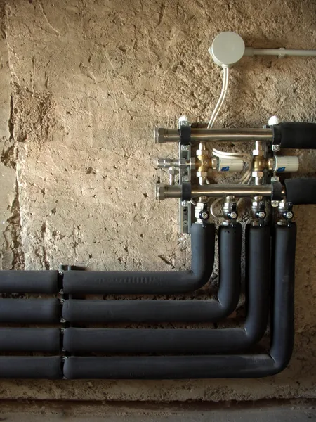 Insulated Water Pipe Stock Photos, How To Insulate Hot Water Pipes In Basement Philippines