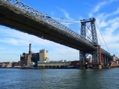 Williamsburg bridge, New York clipart