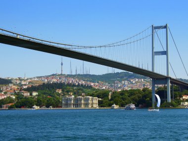 Bosphorus bridge clipart