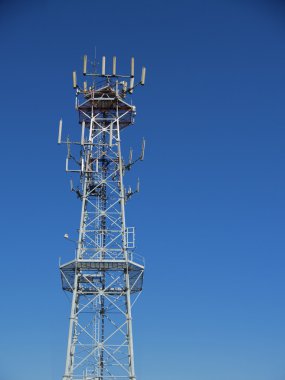 Mobile radio base tower clipart