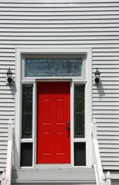 Red door clipart