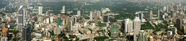 Luchtfoto van Kuala lumpur — Stockfoto