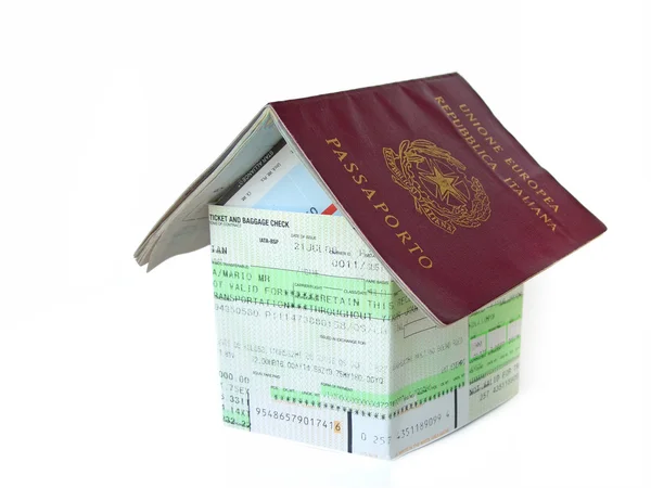 Passport home — Stock Photo, Image