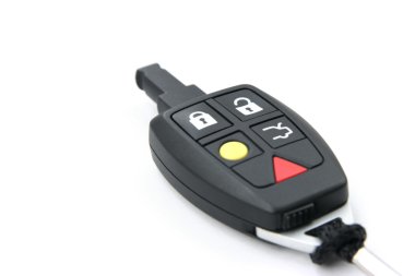 Car key remote, diagonal view clipart