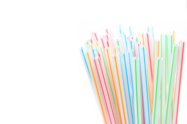 Drinking straws tips clipart