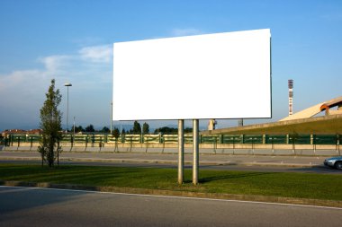 Blank billboard clipart