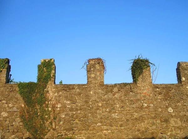 Vieux mur crénelé — Photo