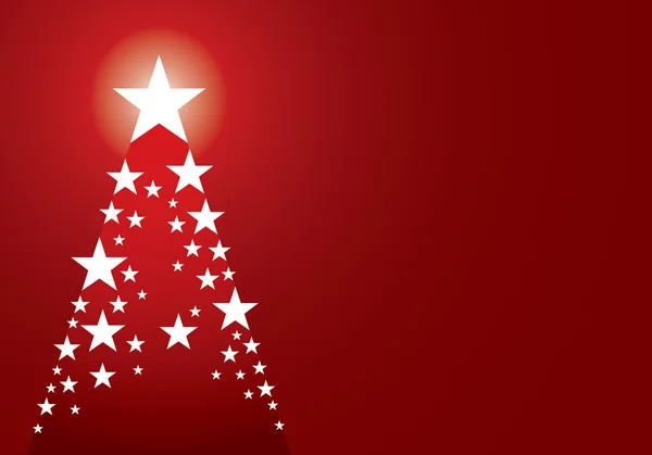 Star pine christmas background — Stock Photo, Image