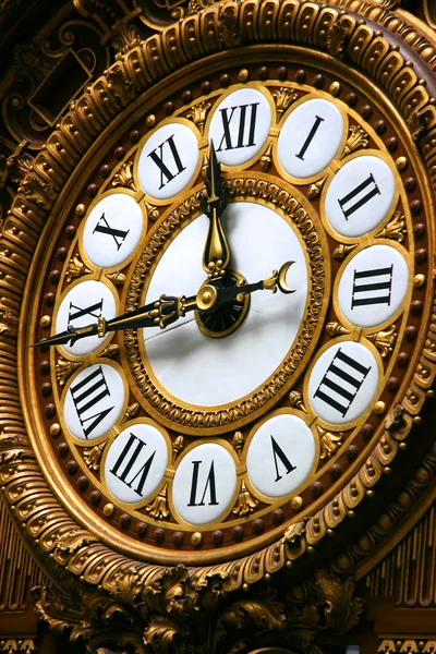 Detail of clock in Orsay museum — Stock Photo, Image