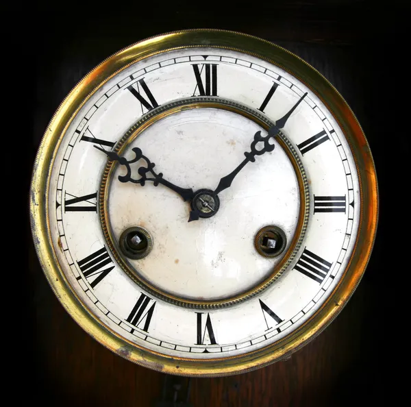 Antik óra szembenéz — Stock Fotó