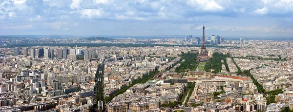 巴黎空中全景 — 图库照片