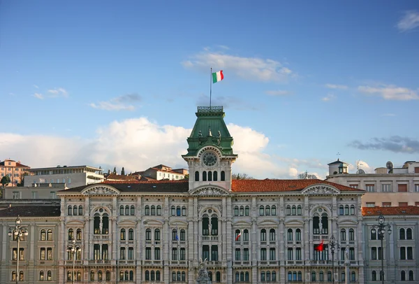 Trieste stadshuset — Stockfoto