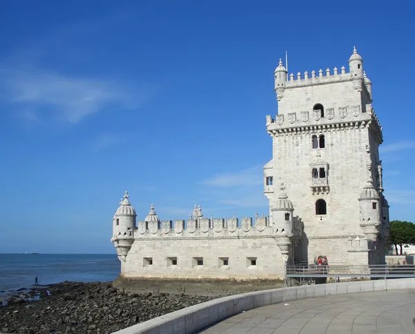 Belem tower on Tagus river — Stock Photo, Image