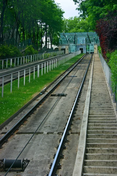 Montmartre funicular — Stock Photo, Image