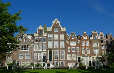 Begijnhof facades clipart