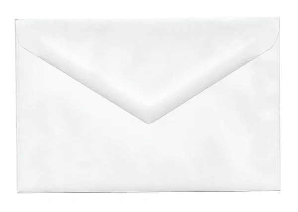 Envelope branco em branco — Fotografia de Stock
