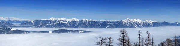 Dağların üst panorama — Stok fotoğraf