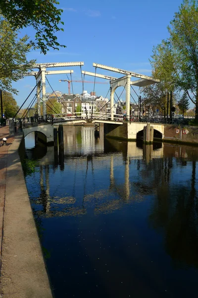 Niewe herengracht brug — Stockfoto
