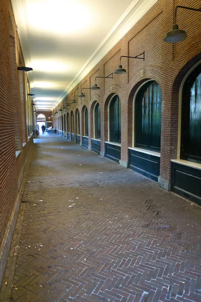 Velho corredor vertical — Fotografia de Stock