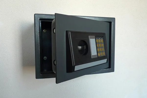 Open home safe — Stock Photo, Image