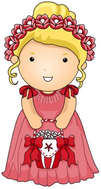 Flower Girl clipart