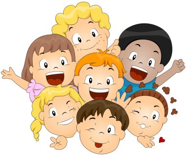 Happy Children clipart