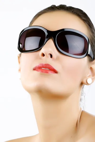 Woman wearing sunglasses Royalty Free Stock Photos
