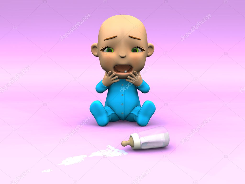 baby crying animation